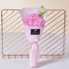 Flores decorativas criativas sabonete buquê de flores artificial rosa cravo dia dos namorados festa de casamento falsos presentes de mães
