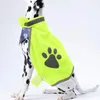 Hundkläder husdjur reflekterande västsäkerhet med mönsterbeläggning andningsbara kläder (M)