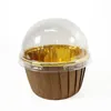 Bakvormen 50 STUKS Cake Cup Deksel Transparant Plastic Cupcake Bruiloft Bescherming Hoed (Alleen Geen Cup)