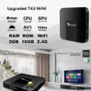 Tanix TX3 Mini TV Box Android11 AMLOGIC S905W2 2GB RAM 16GB ROM AV1 24G WIFI 4K HDスマートメディアプレーヤーセットトップ240130