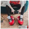 Scarpe da casa Scarpe da casa Uni Sneaker Pantofole Invernali Calde Taglia unica adatta a tutti P House Fluffy Scivoli da interno Eu 35-44 Drop Delivery Garden We Dhg4H