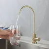 Robinets de cuisine purificateur d'eau potable directe, robinet à filtre doré pour systèmes d'osmose inverse