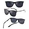 Солнцезащитные очки Jsooyan, винтажные ретро мужские поляризационные квадратные очки 2024, брендовые дизайнерские солнцезащитные очки для UV400, зеркальные очки для вождения