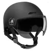 Motorradhelme Vintage Classic Helm Retro Roller Hälfte Männer Frauen Ultraleicht Radfahren MTB Fahrradzubehör