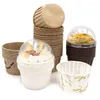 Bakvormen 50 STUKS Cake Cup Deksel Transparant Plastic Cupcake Bruiloft Bescherming Hoed (Alleen Geen Cup)