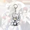 Keychains Classic Kamisama Kiss Love Keychain Cute Tomoe Kurama Mi Zu Ki Anime Figures Acrylic Key Chain Gift For Friends Fans