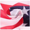 Bannervlaggen 90X150Cm Amerikaanse Amerikaanse vlag Tuin Kantoor 3X5 Ft Hoge kwaliteit Sterren Strepen Polyester Stevig Dbc Drop Delivery Home Fest Dhjbk