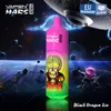 Europa magazijn wegwerp vape bladerdeeg 9k VAPEN MARS 9000 bladerdeeg 9000 Wegwerp E-sigaretten met trekjes 9k oplaadbare 18 ml RBG Light lanyard vapes snelle levering