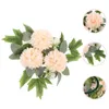 Dekorativ blommor Flower Ball Holder Rings Wedding Party Decoration Wreatle Supplies Spring Leaf Farmhouse Table Home