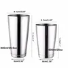 Cocktail Shaker Boston 2piece Set 186oz weighted 25oz Weighted Professional Bartender Bar Tool 240119