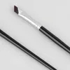 Upgrade Blade Eyeliner Brush Ultradunne fijne hoek Platte wenkbrauwborstel onder de ogen Plaats make-upborstel Precieze detailborstel