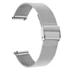 Watch Bands 18mm 20mm 22mm Stainless Steel Band For Garmin Venu SQ 2 2S Plus Smart Bracelet Vivoactive 3 4 4S Metal Strap