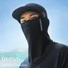 Bandanas Summer Balaclava Men's Cycling Caps UV Protection Full Face Motorcycle Mask Women Bicycle Hat Cooling Sport Gear Hiking Scarves