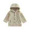 Vestes 2024 Hiver Baby Snow Wear Cods Parkas Veste en laine d'agneau pour enfants épaissis des filles mignonnes de garçons 3-7 ans