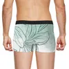 Mutande Fiori disegnati a mano Motivi geometrici Motivi Homme Mutandine Intimo da uomo Pantaloncini sexy Boxer