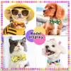 Одежда для собак, 50 шт., летний маленький галстук-бабочка для собак, домашних животных, банты, аксессуары для ухода за волосами
