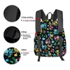 Sac à dos printemps fleur perroquet coloré femmes homme sacs à dos étanche voyage école pour étudiant garçons filles sacs pour ordinateur portable Mochilas