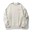 Moletons masculinos TFETTERS Brand 2024 Autumn Winter Vintage Sweatshirt Men O Necco