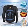 Benken Skidåkning Anti-Collision Sports Shirts Ultra Light Protective Gear Outdoor Sports Anti-Collision Armor Spine Back Protector 240131