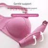 Bras BC Cup Sexy Large Size Women's Bra Full Cover Adjustable Mother Underwear Push Up Beautiful Back No Steel Ring 2024