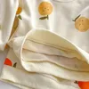 MILANCEL Babykledingset Fruitprint Jongenspak Peuter Meisjes Hoodie 240131