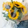 100x54 cm Clear Celophan Wrap Roll do prezentu Flower Buquet Kosze opakowania sztuki rzemieślnicze Kwiaty papierowe 240124