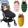 03 Years Old Envelope In Stroller Baby Sleeping Bag Winter Socks Sleep Windproof Warm Sleepsack Footmuff for 240131