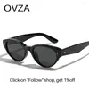 Zonnebril OVZA Cat Eye Womens Brand Designer 2024 Retro Vintage Brillen Frame Heren S4028