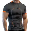 Covrlge été chemise de Sport Sport T-shirt hommes séchage rapide chemise de course hommes t-shirts d'entraînement Fitness hauts surdimensionné à manches courtes T-shirt 240118