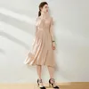 Casual Kleider Beige Spitze Floral Maxi Kleid Frauen Robe Femme 2024 Sommer Lange Arbeit Boho Strand Büro Sexy Party Luxus plus Größe