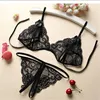 Soutien-gorge Ensembles Sexe Tentation Costume Érotique Transparent Sous-Vêtements Sexy Produit Adulte Jouets Pour Femmes Couples Ensemble Lingerie