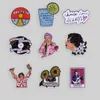 Brooches High Quality British Famous Singer Enamel Pin Pop Music Metal Badge Album Record Brooch Fan Collection Medal Jewelry Gift