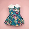 Dog Apparel Pet Clothes Summer Spring Sweet Princess Dress Small Fashion Skirt Cat Cute Flower Shirt Puppy Vest Chihuahua Yorkie Poodle