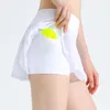 Active Shorts Tennis Skirt Side With Pocket Yoga Summer Cycling Sports Tights Leggings Women Gym Fitness Pants