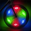 Outros acessórios de iluminação Luz de raio de bicicleta à prova d'água 3 Modo de iluminação LED Luz de roda de bicicleta Lâmpada de fio Luz de advertência de segurança para MTB Kids Balance Bike YQ240205