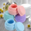 Storage Bottles 4 Pcs Packing Box Travel Size Containers Buttercream Body With Lids Silica Gel Lip Jar