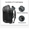 Backpack Men Travel Waterproof Business Laptop Large Capacity Hiking Camping With Tripod Strap