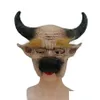 Party Maskers Cosplay Bl Demon King Koe Hoorn Neus Groot Oor Horror Py Horrible Halloween Masker Terreur Fl Face Kostuum Prop Carnaval Drop Dhg5L
