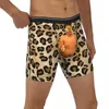 Underbyxor gibby banan cheetah tryck energi roliga underkläder boxare påse shorts andas sexiga
