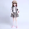 60cm BJD Doll Multi-joint Dolls Fashion Beautiful Handmade Set Clothes Can Dress Up 1/3 Doll for Girls Kids Toy Gifts 240202