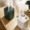 Essentialoljor Diffusorer Trådlös luftfuktare Aromaterapi Diffusor 2000mah Batterisladdningsbar oljetrasonic 800 ml Air Humidi 240104 DHFZW