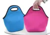 Reusable Neoprene Tote Bag Lunch Bags insulated handbag Insulated Soft With Zipper Design Kids Children adult 0205