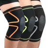 Knieschützer AOFIT 1PCS Fitness Laufen Radfahren Unterstützung Hosenträger Elastische Nylon Sport Kompression Pad Hülse Für Basketball Volleyball