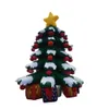 vendita all'ingrosso 10 mH (33 piedi) con ventilatore gigante albero di Natale gonfiabile per la decorazione di eventi all'aperto idee per feste di Capodanno