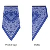 Bandanas 1pc çiçek baskısı çok fonksiyonlu eşarp boyun kapağı yüz maske bisiklet balaclava bandana kapak açık hava spor aksesuar