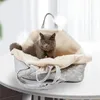 Piesnik dla psów dla kotów lub małych psów mody pikowane torby duża pojemność lekka miękka ciepła z wyjmowaną podszewką
