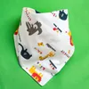 Bibs Burp Cloths Baby Drool Towel Triangle Double Buckle Newborn Child Headscarf Bib Scarf Spring And Summer Seasons Drop Delivery Otne8