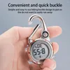 Pocket Watches Carabiner Clip Clock Luminous Watch Compasses Temperature Clocks