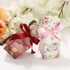 10/20 Fischschwanzvase Pralinenschachtel DIY Blumenhochzeit Geschenkbox Verpackungsbeutel mit Band Geburtstag Babyparty Partyzubehör 240205