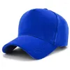 Ball Caps Korean Women Baseball Cap Gold Velvet Light Board Solid Kolor Kapelusz na zewnątrz para męska jesień i zimowe fali słoneczne czapki